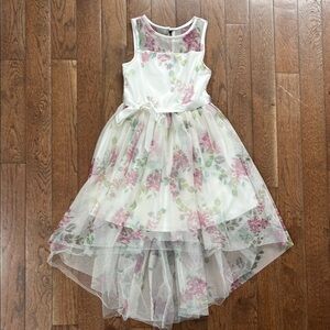 Floral Sleeveless Kids Dress